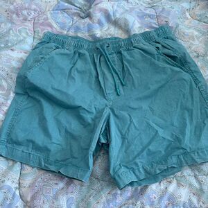 Unbranded Men's Blue and Green Shorts